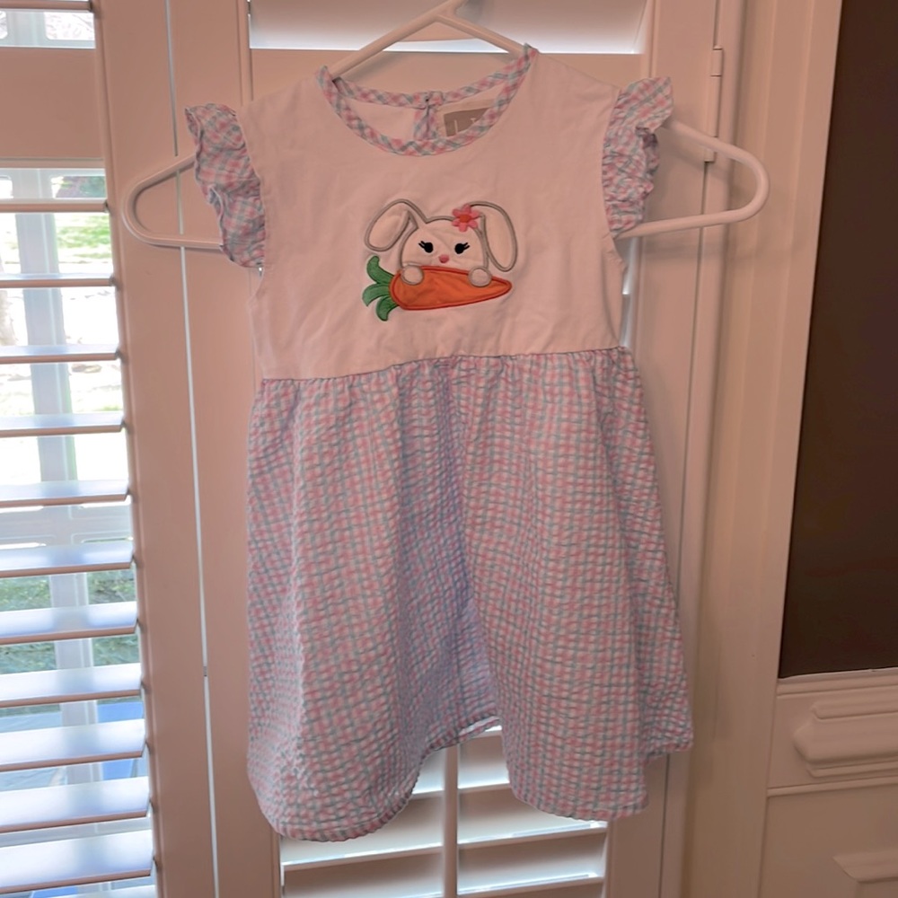 Super cute Lil cactus bunny dress. Size 3